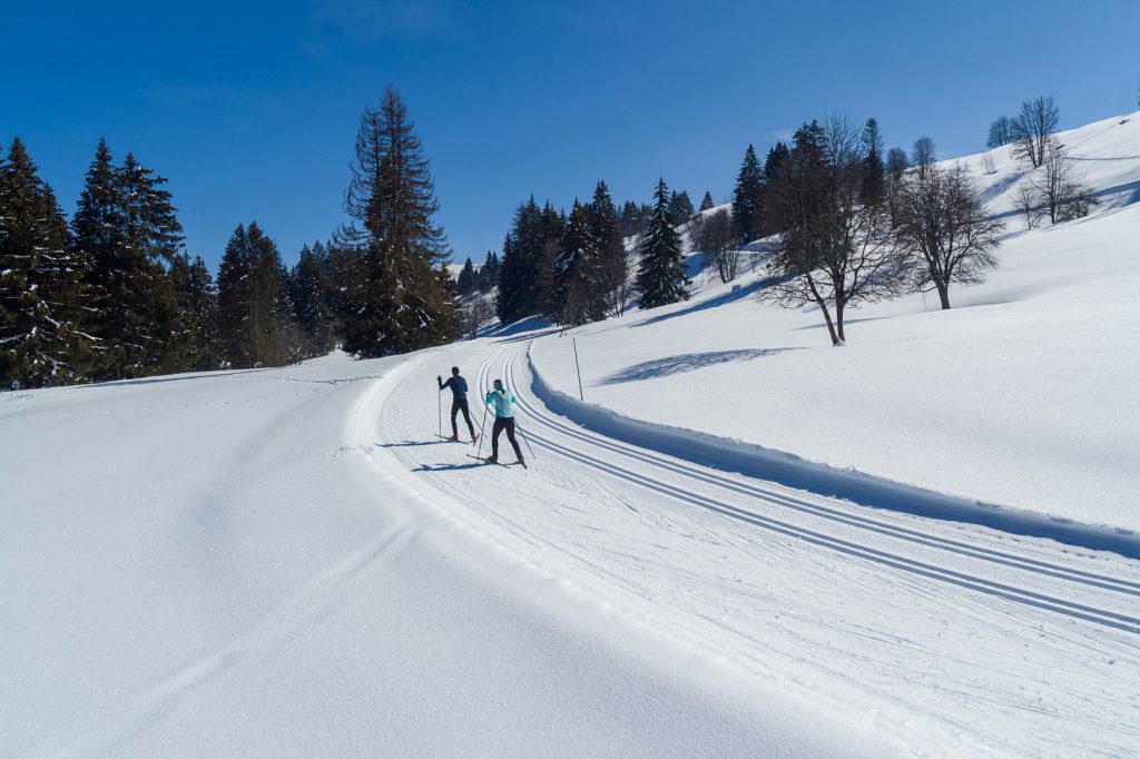Pistes ski de fond agy